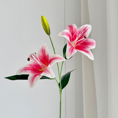 Film lily artificial flower