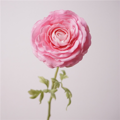 Artificial flower feel moisturizing dew lotus peony