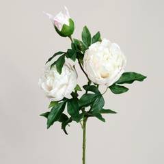 Fake Moisturizing and Rich Peony Flowers - 3 pieces