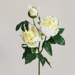 Fake Moisturizing and Rich Peony Flowers - 3 pieces