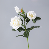 Artificial flower feel moisturizing concubine rose - 3 pieces