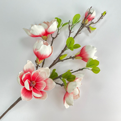 Artificial Magnolia Flower Branch