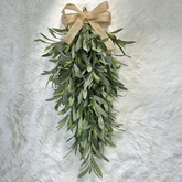 Fake Olive Tree Wall Decor - 23"