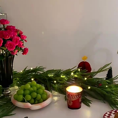 Real Touch Fake Christmas Garland