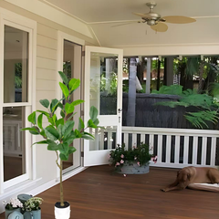 Real Touch Rubber Tree Artificial Plant