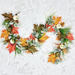 Real Touch Thanksgiving Garland