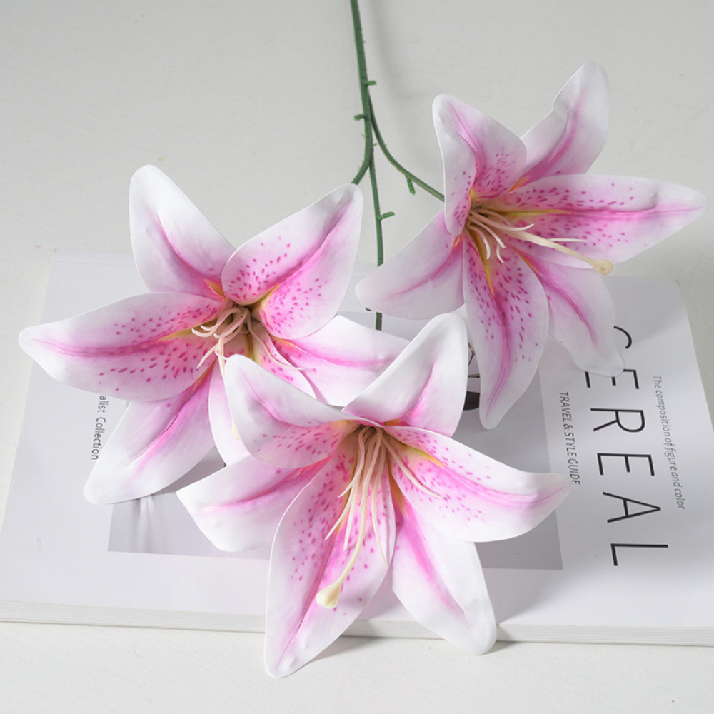 Adhesive Lilies - Three Bunches