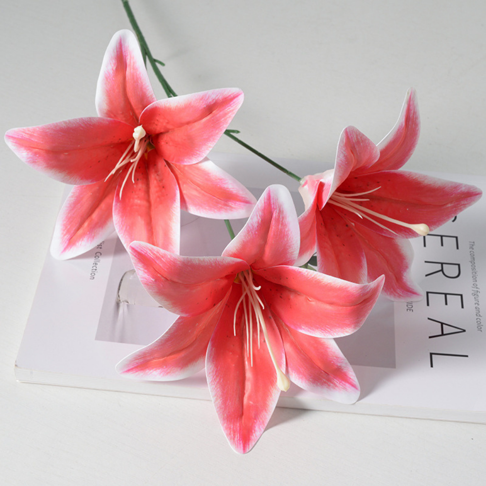 Adhesive Lilies - Three Bunches