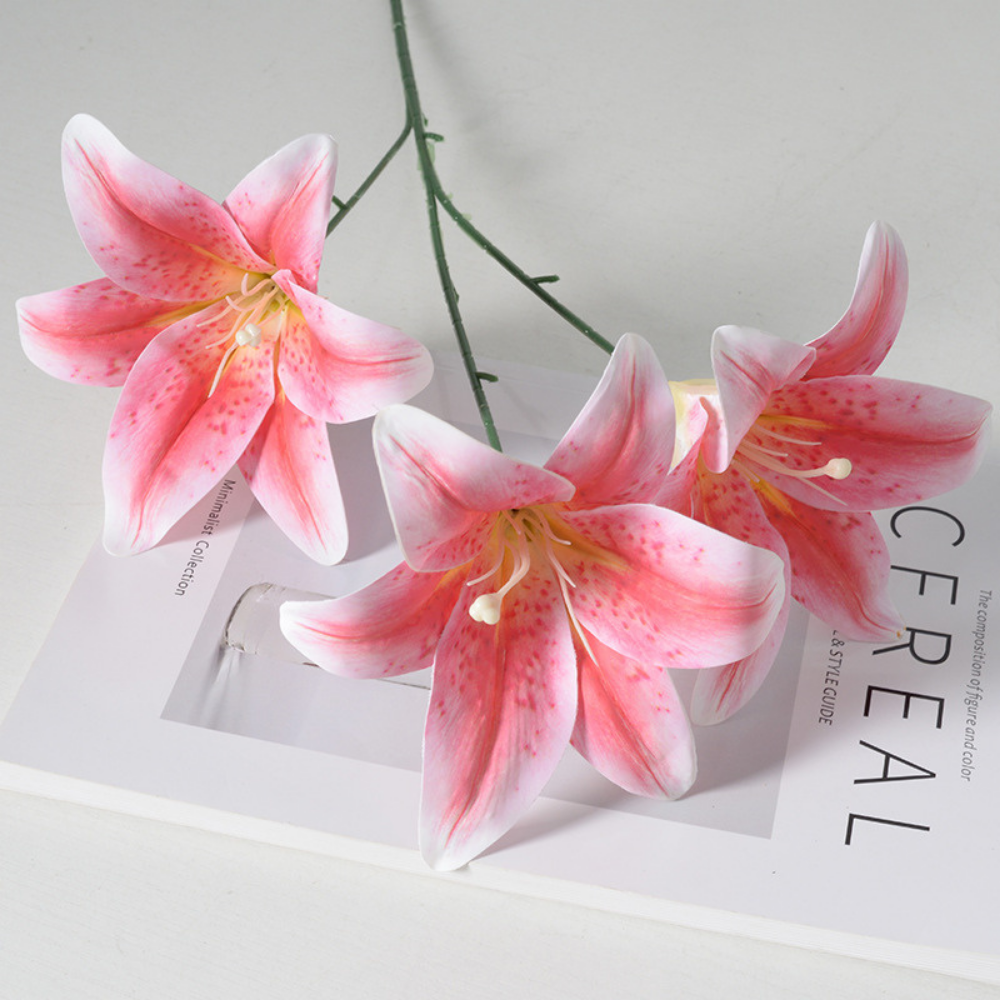 Adhesive Lilies - Three Bunches