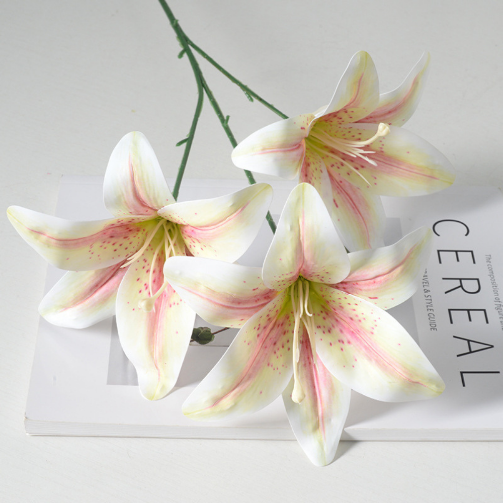 Adhesive Lilies - Three Bunches