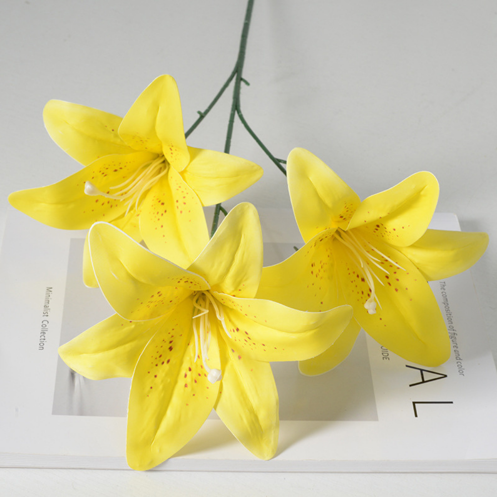 Adhesive Lilies - Three Bunches