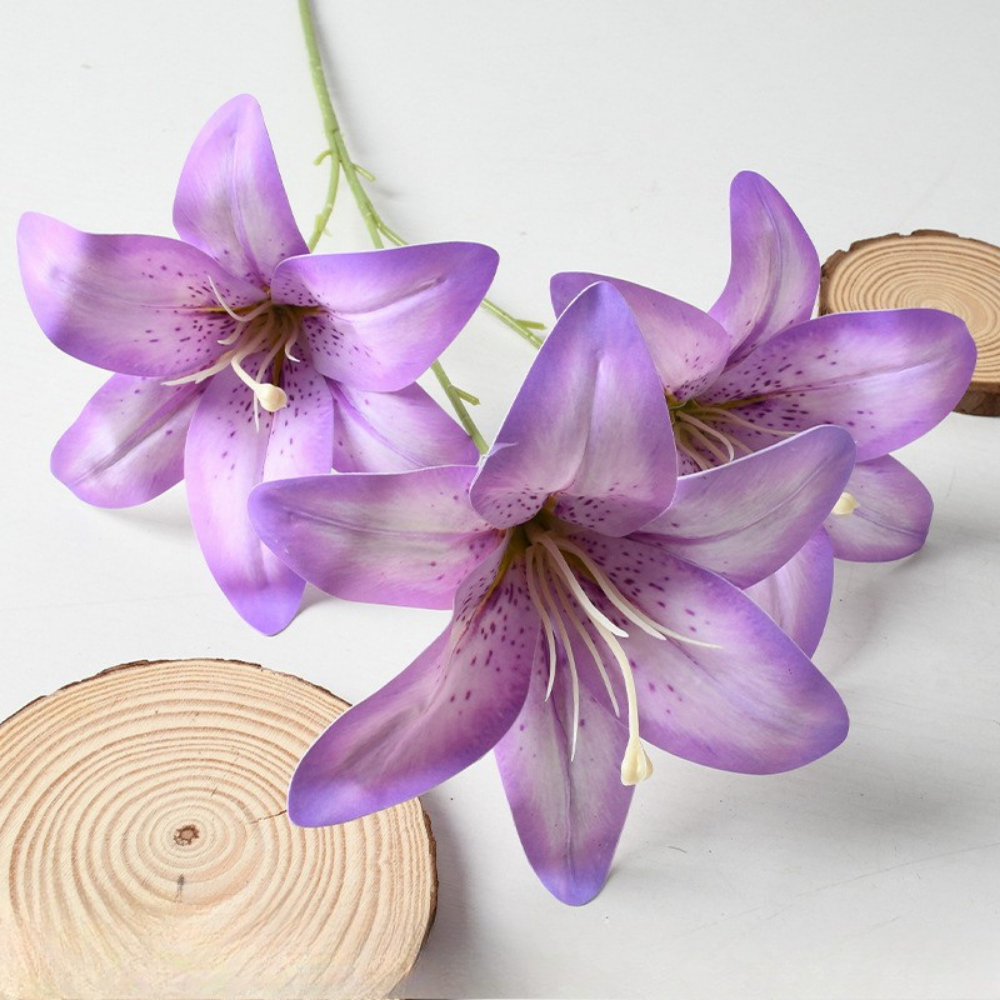Adhesive Lilies - Three Bunches