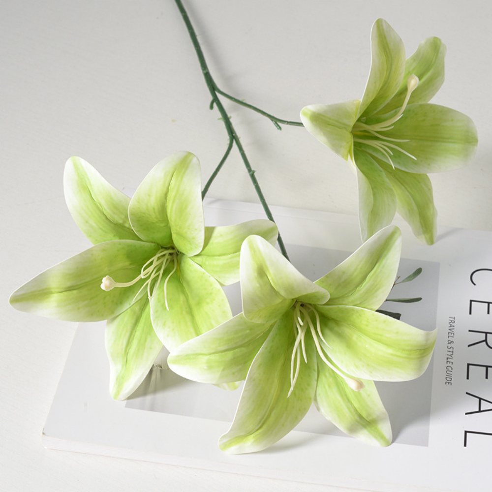 Adhesive Lilies - Three Bunches