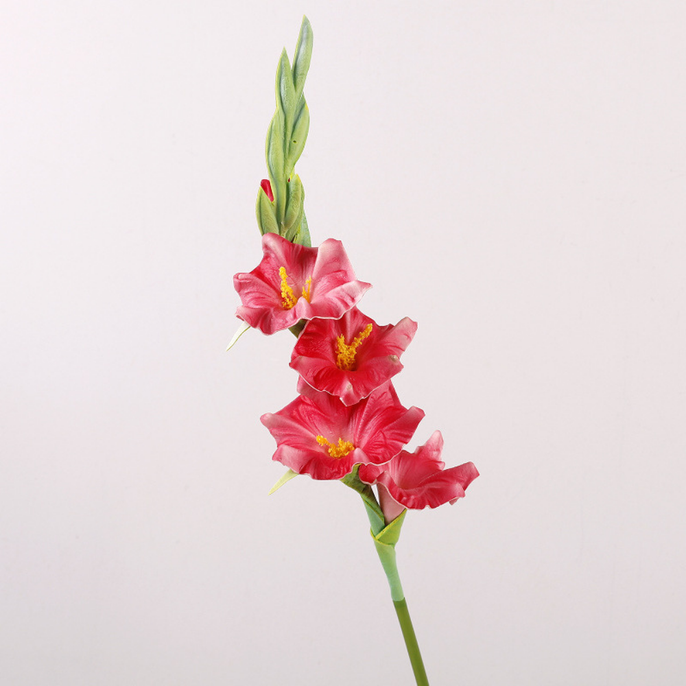 High quality PU gladiolus artificial flowers