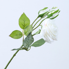 Two-bud hand-feel rose - 1 piece