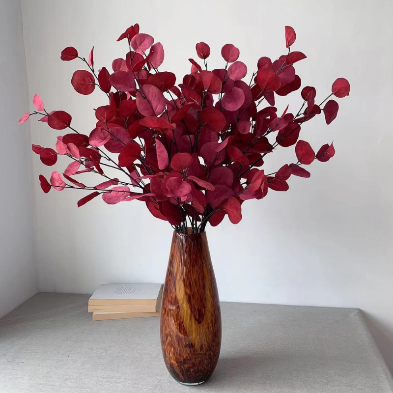 Real Touch Multicolor Eucalyptus Artificial Plant