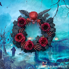 Halloween Artificial Wreath