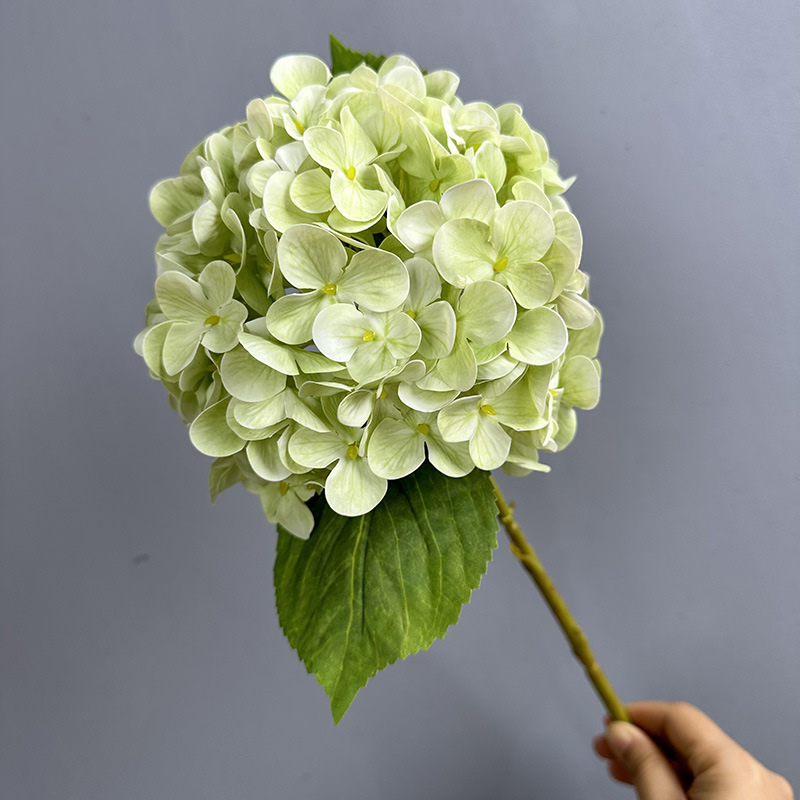 Faux Real Touch Snowballs Hydrangeas