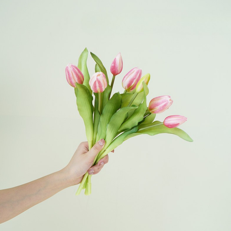 Fake Real Touch Tulip Flower